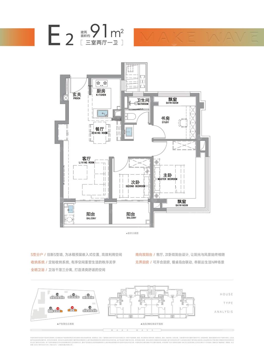 91.00m²