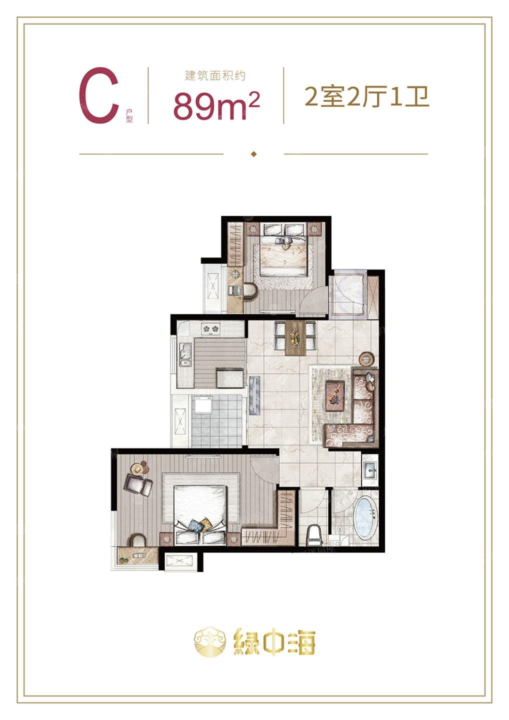 89.00m²