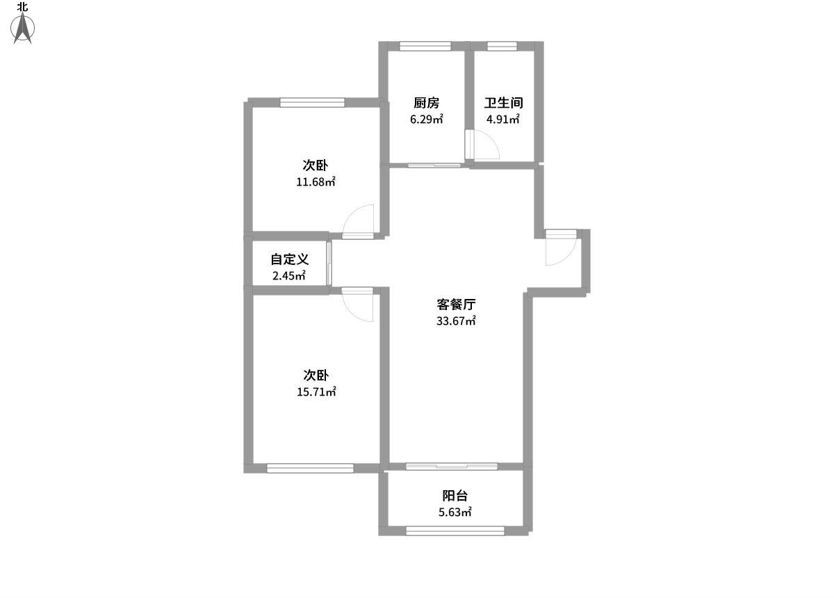 天虹四村全景户型图片