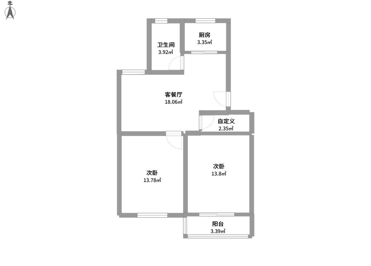 天虹四村全景户型图片