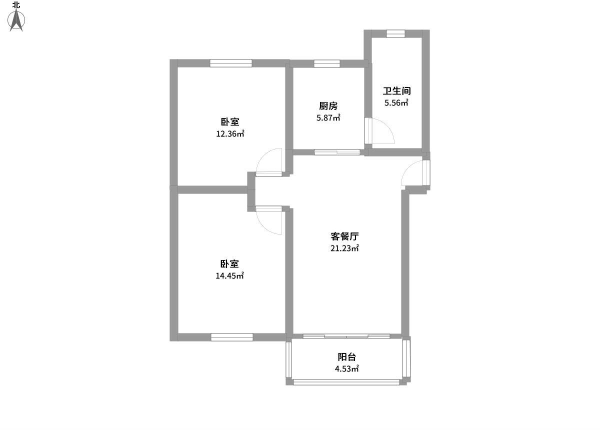 仓城六村全景户型图片