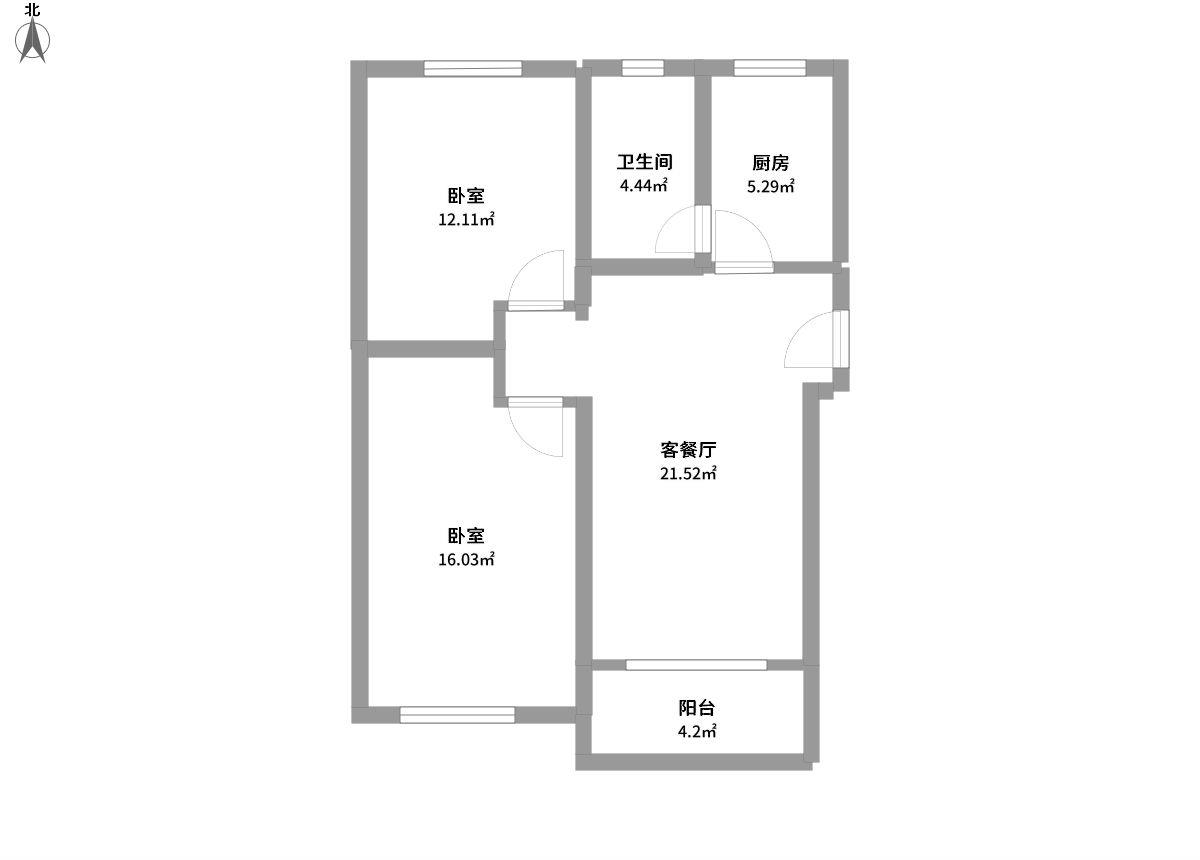通波小区全景户型图片