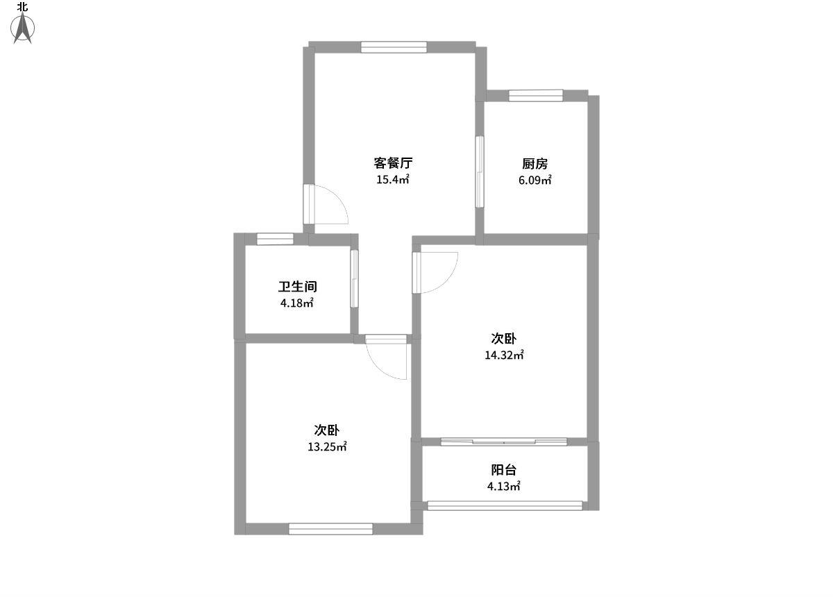 西林小区全景户型图片