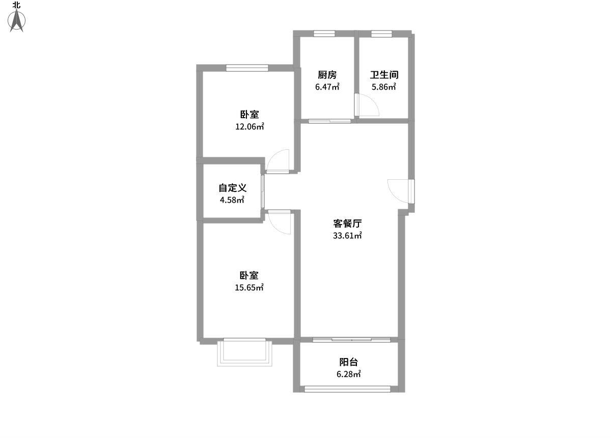 祥和花苑全景户型图片