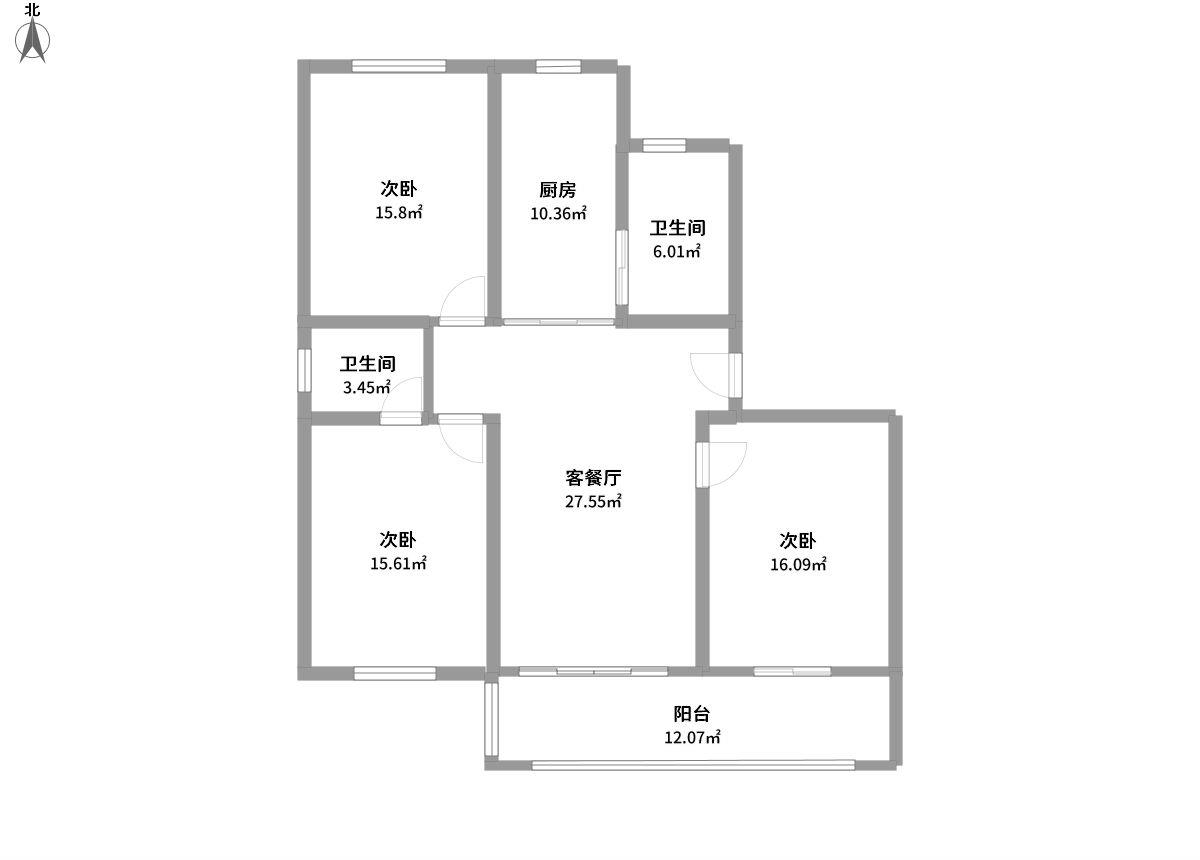 高乐小区全景户型图片