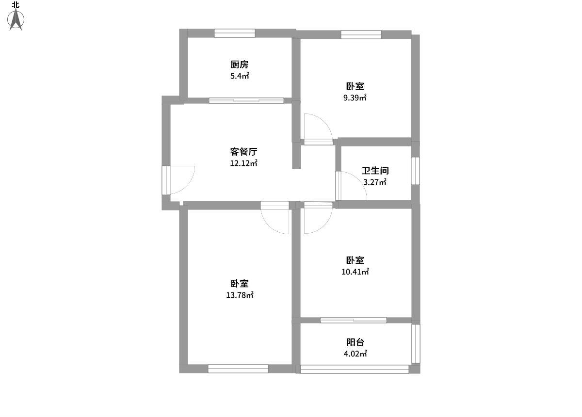 南九峰全景户型图片