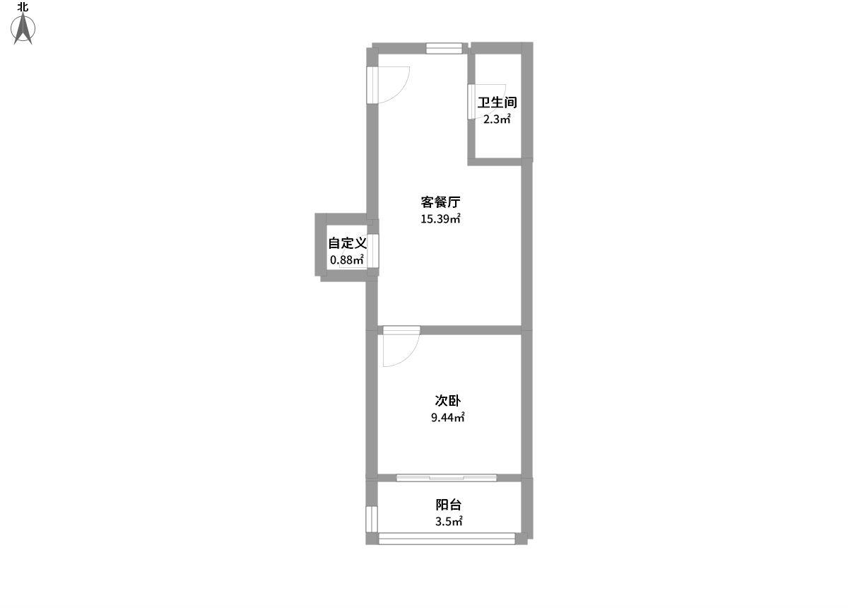 方东小区全景户型图片
