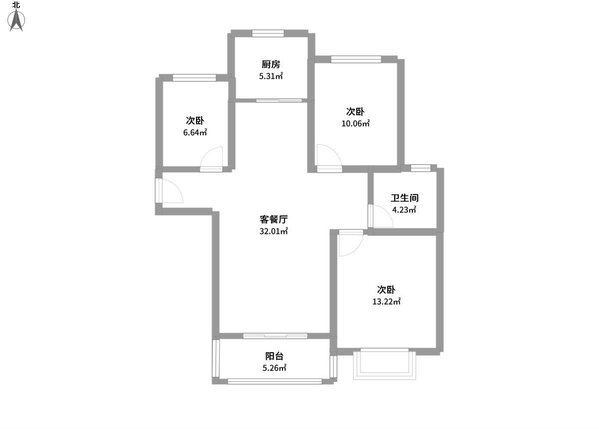 德邑小城全景户型图片