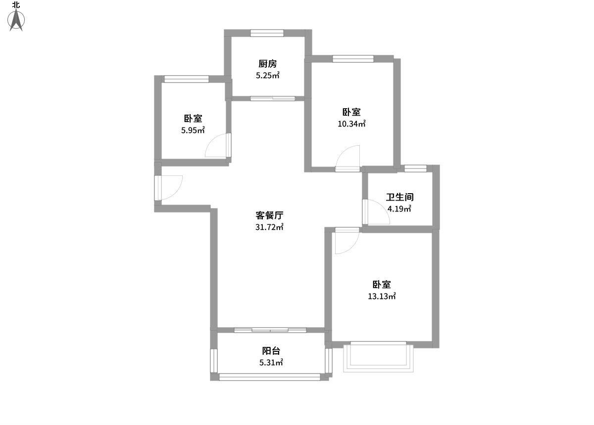 德邑小城全景户型图片