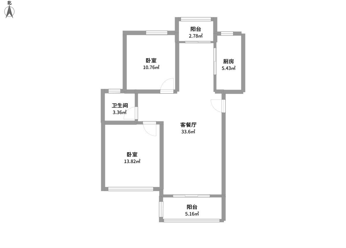 润峰苑全景户型图片