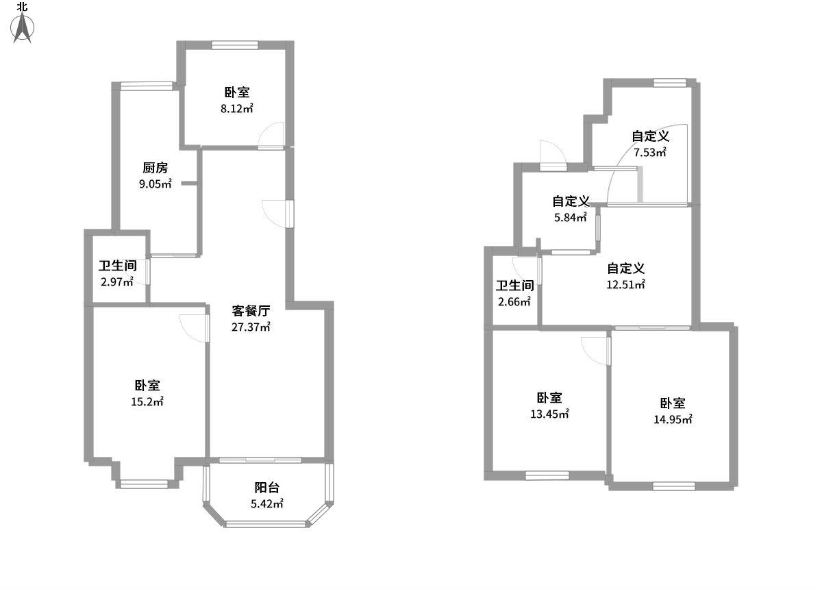 上泰绅苑全景户型图片