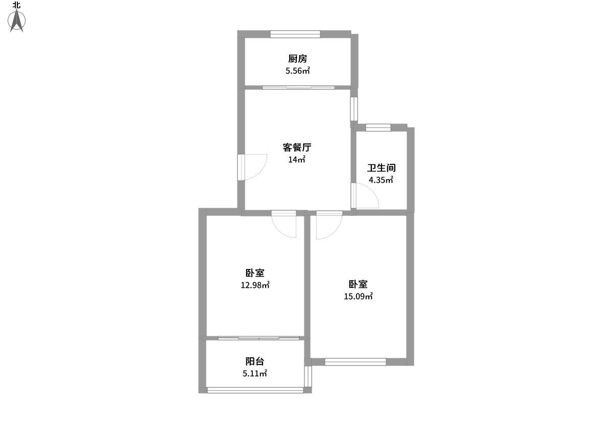 仓城七村全景户型图片