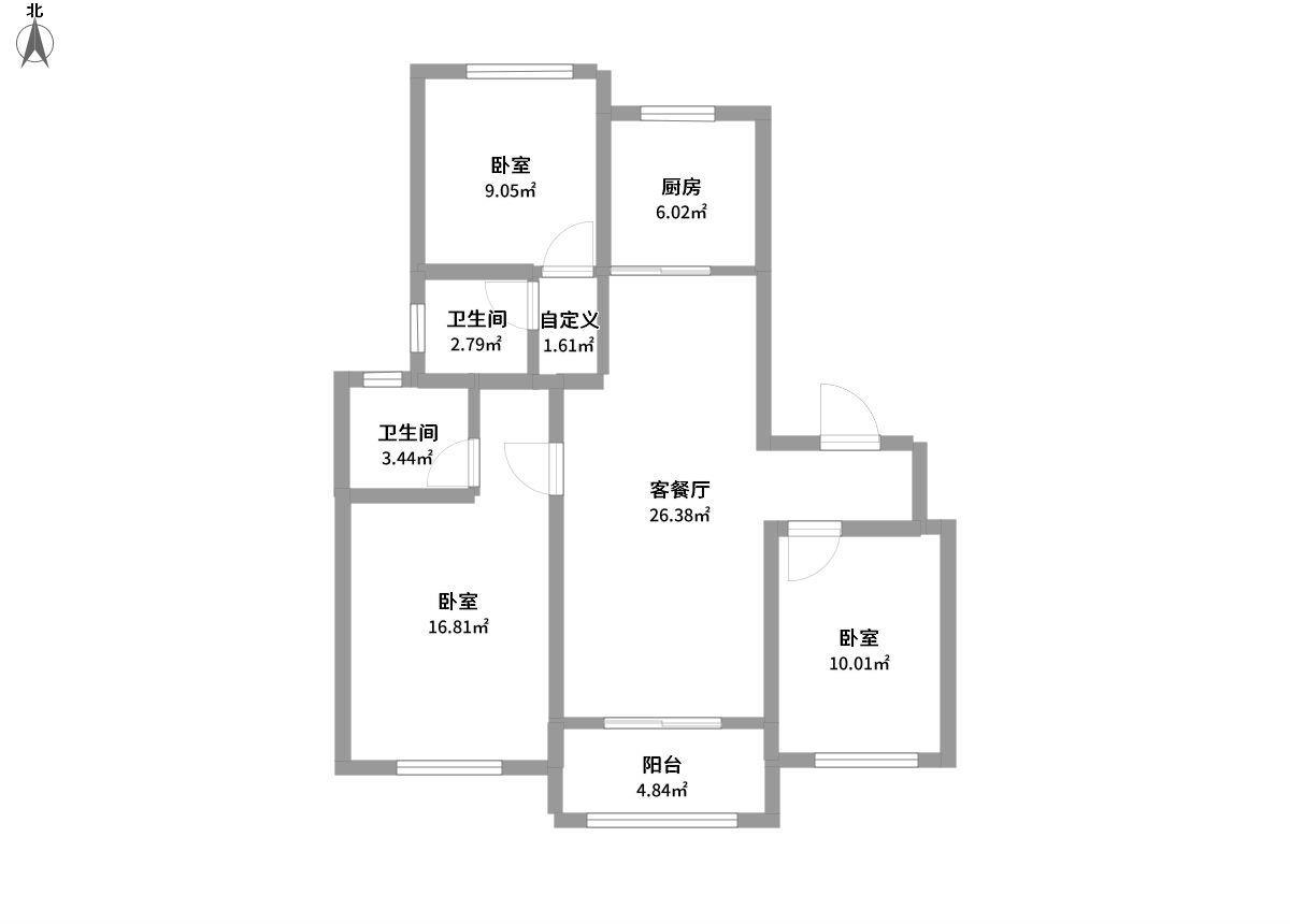 华发象屿光星华府全景户型图片