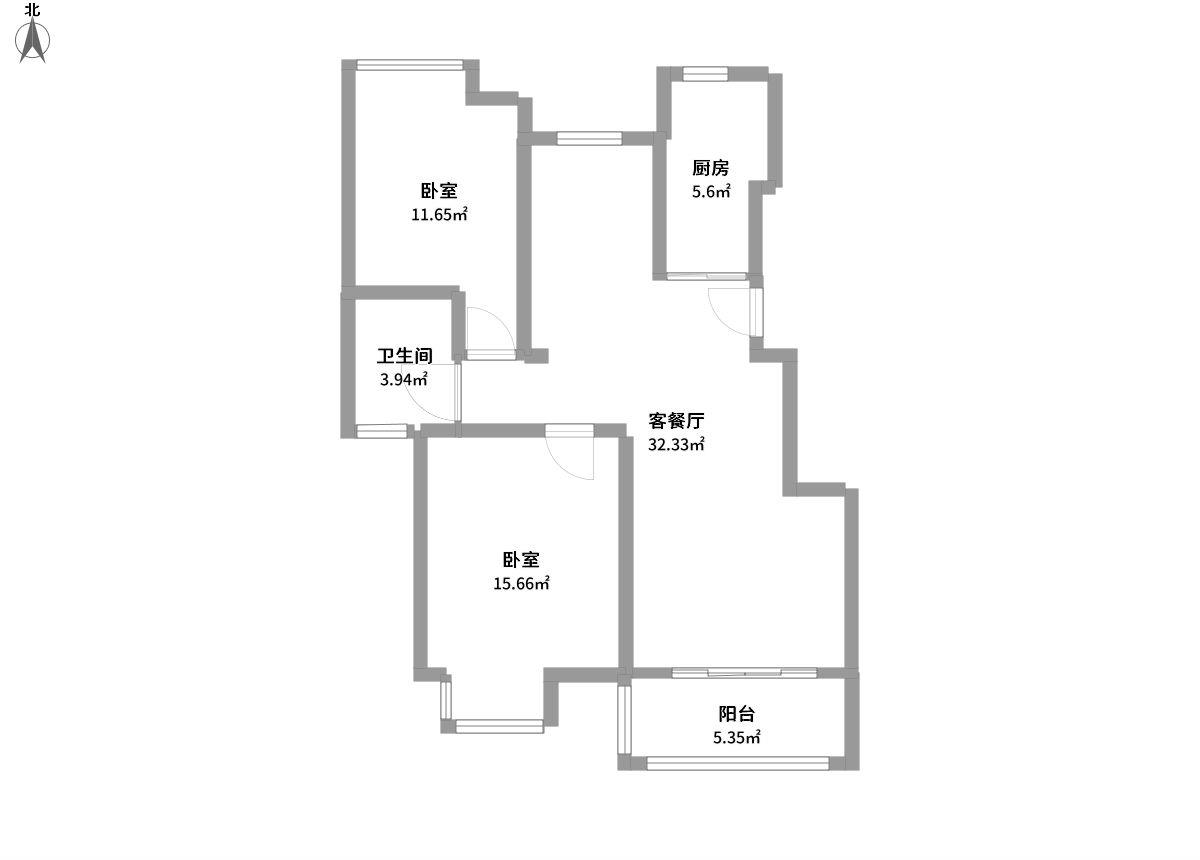 莱顿小城全景户型图片
