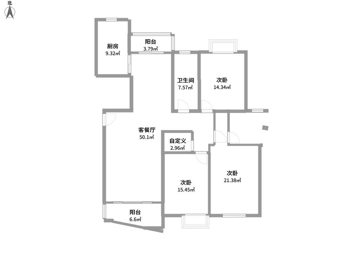 紫东新苑全景户型图片