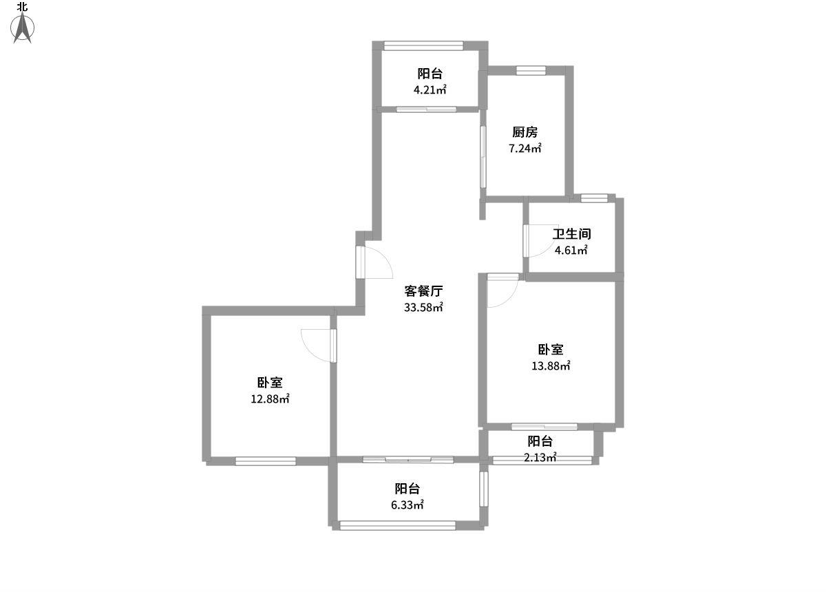 维罗纳贵都全景户型图片