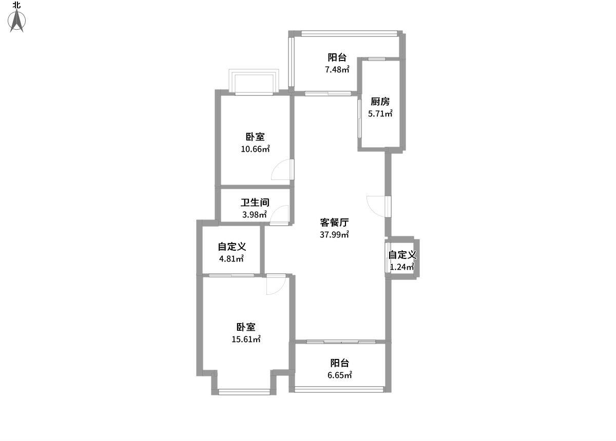 维罗纳贵都全景户型图片