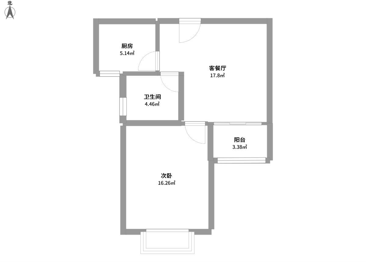 三湘四季花城全景户型图片