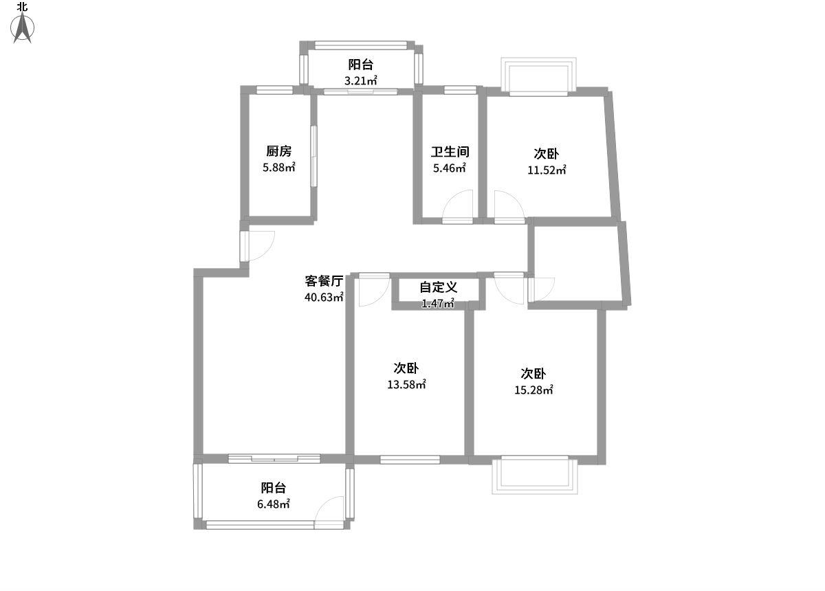 开元新都全景户型图片