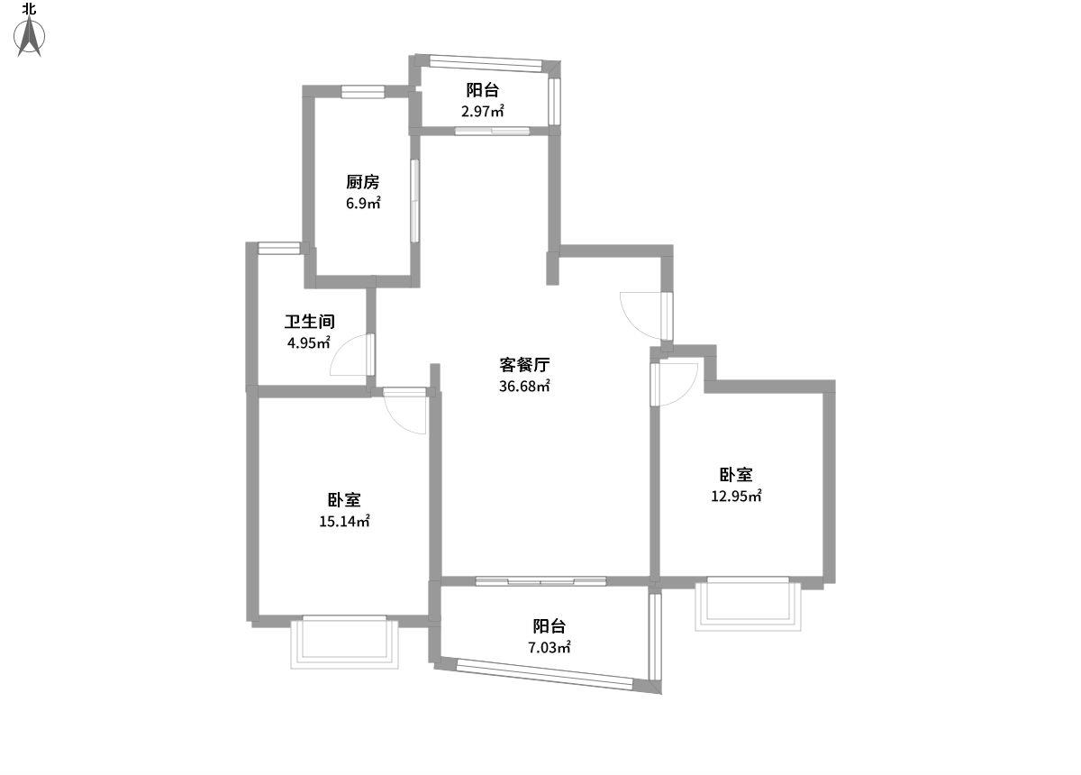 保利西子湾全景户型图片