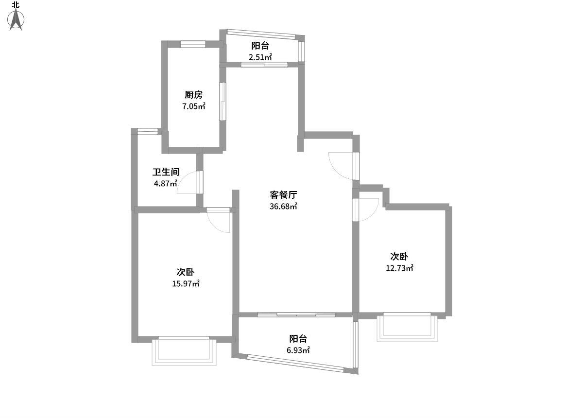 保利西子湾全景户型图片