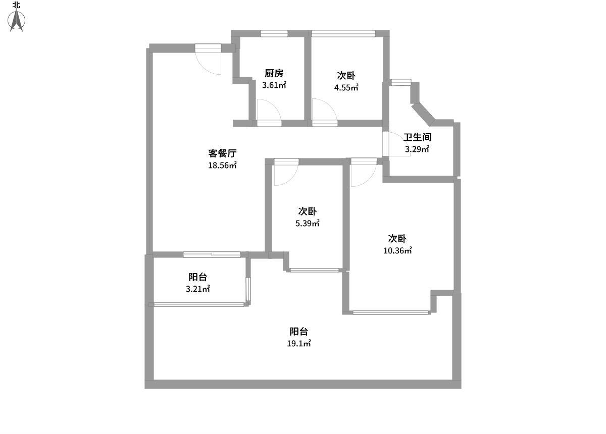 万科梦想派全景户型图片