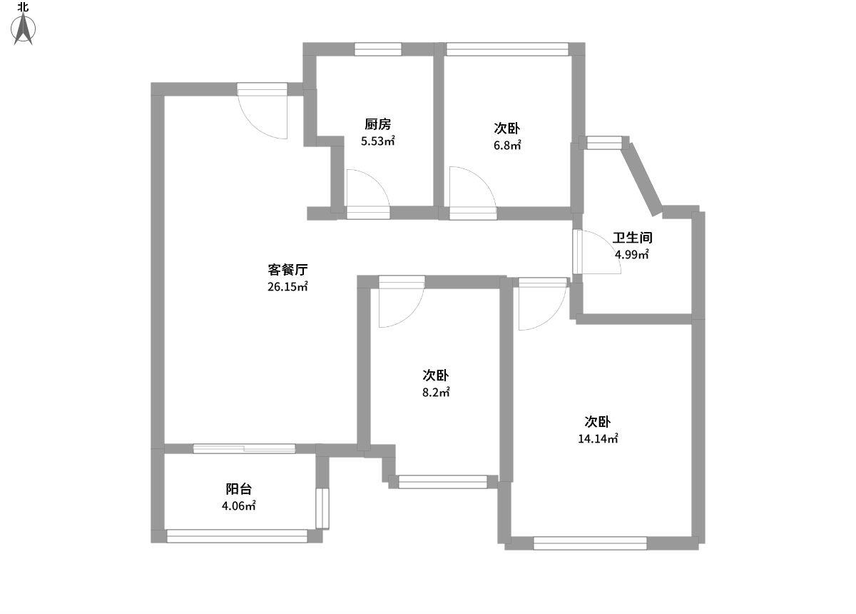 万科梦想派全景户型图片