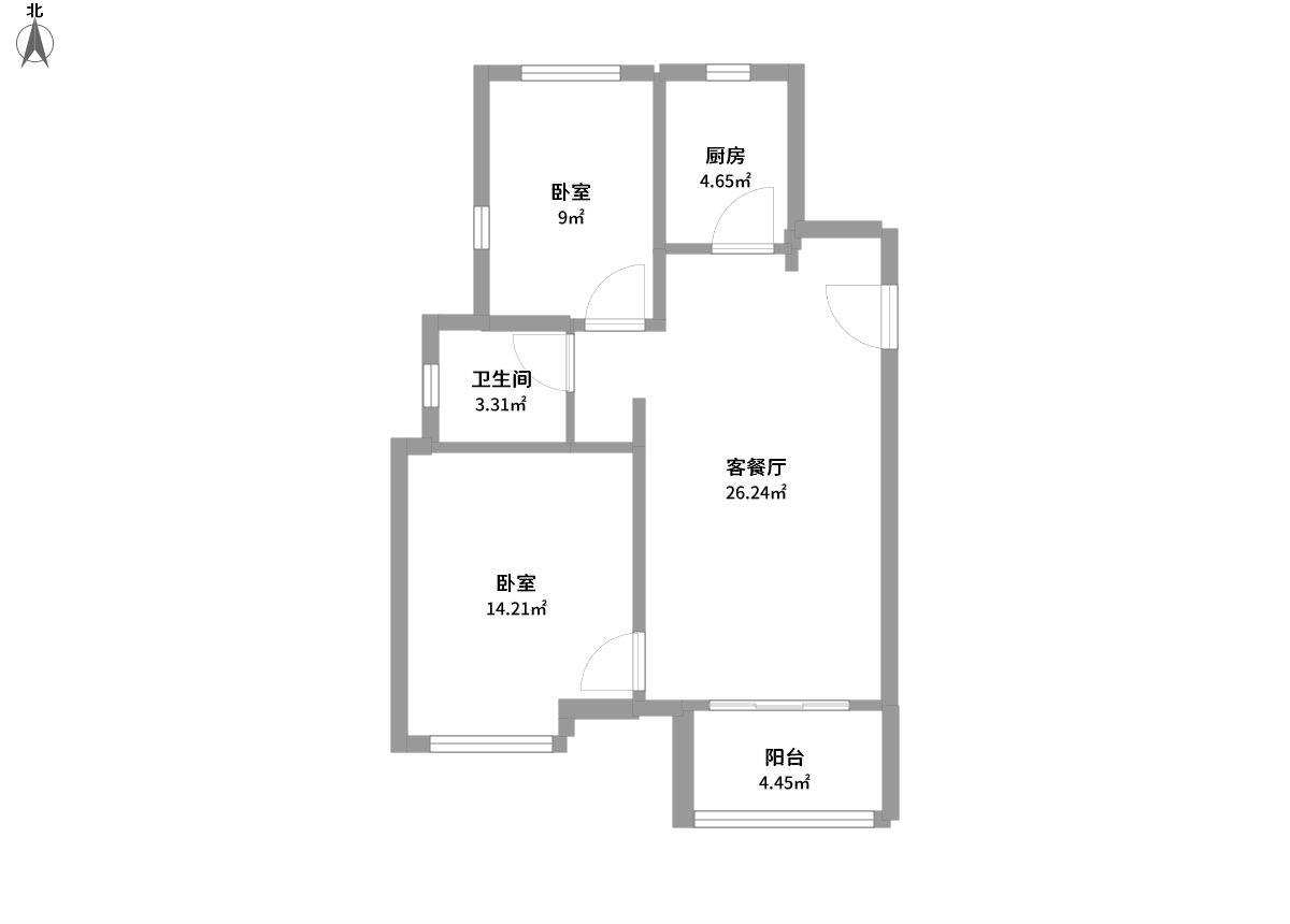 万科梦想派全景户型图片