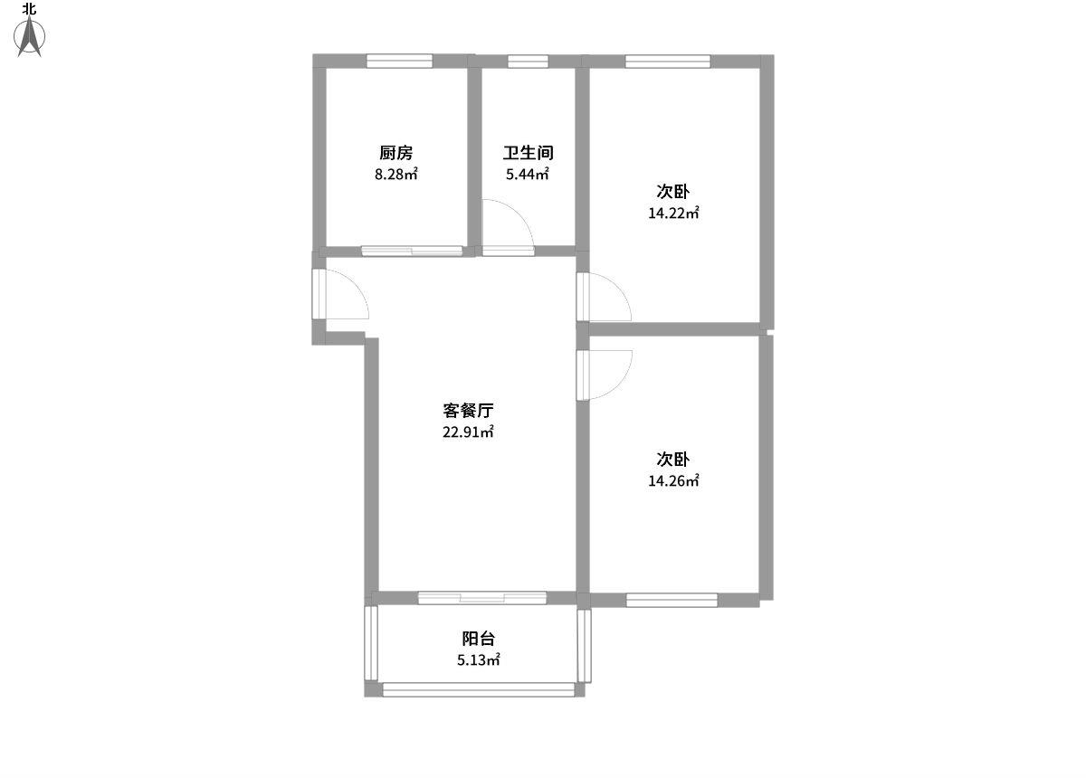 仓南弄全景户型图片