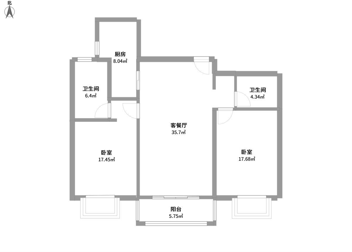 阳光翠庭全景户型图片