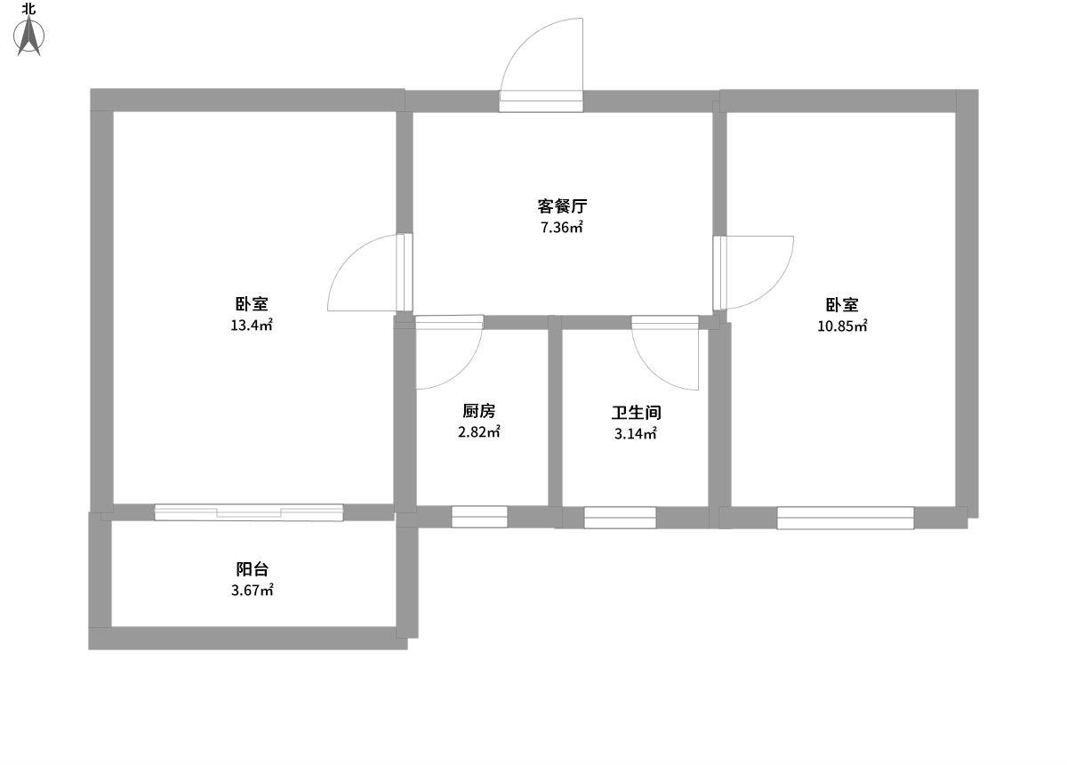 人乐小区全景户型图片